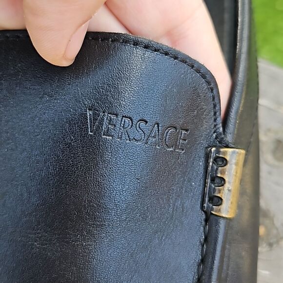 Versace Collection Black loafers size 42 - Picture 11 of 12
